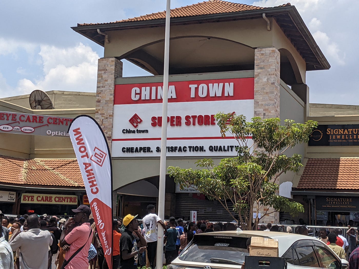 Being First Supermarket In East Africa To Close Due To Excessive Crowds, China Town Superstore Creates History