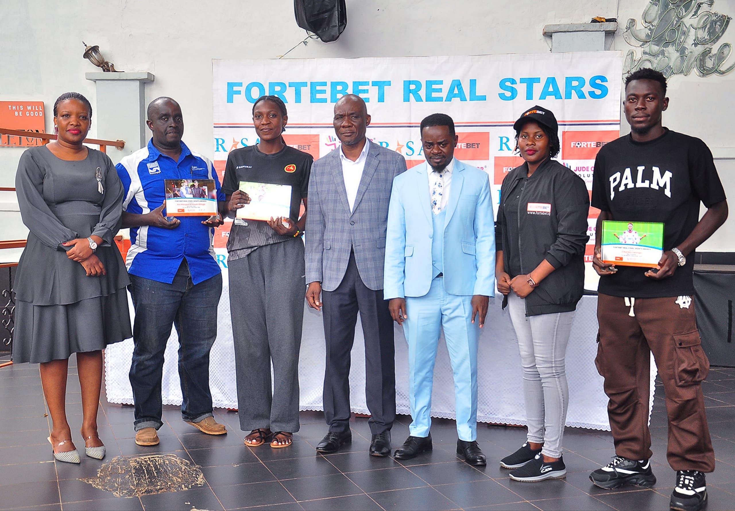 Lwanga Scoops ForteBet Real Stars Sports Monthly award for November